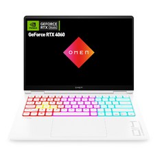 HP 2024 오멘 14 슬림 코어Ultra7 지포스 RTX 4060, Ceramic White, 2TB, 16GB, WIN11 Home, 14-fb0099TN