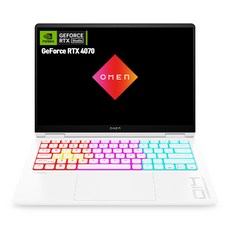 HP 2024 오멘 14 슬림 코어Ultra9 지포스 RTX 4070, Ceramic White, 2TB, 32GB, WIN11 Home, 14-fb0076TN