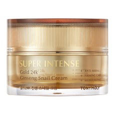 TONYMOLY 蝸牛至尊修護24K純金人蔘面霜, 50ml, 1罐