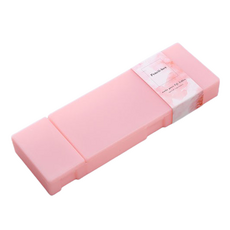 Jiaini 感性簡約分隔筆盒, 1個, 粉紅色