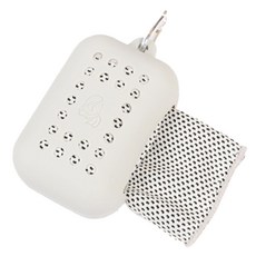 소니오 휴대용 쿨 스포츠 타월 30 x 90 cm, 그레이, 1개