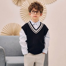 BEEN 兒童款V領針織背心