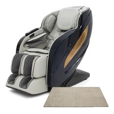제스파 제네딕트 안마의자 + 전용 러그 세트 방문설치, ZPC3130(안마의자), ZP540(전용러그), 블랙 + 그레이(안마의자), 브라운(전용러그)