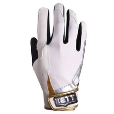 ZETT 守備用棒球手套 右手用 BGK-244, 1個, 白色