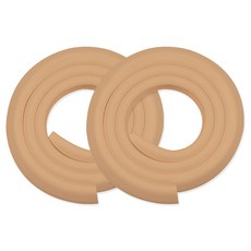 aguard 嬰幼兒用頂級防撞護角, 拿鐵咖啡, 2套