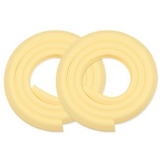 aguard 嬰幼兒用頂級款邊角防撞條, 香草, 2套