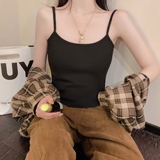 루나걸 여성용 슬랜더 브라탑 나시 L24SMS011930