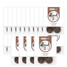 ZERONE 防噪音泡棉保護墊 圓形 8個入, 24包