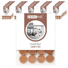 ZERONE 소음방지패드 원형 32p Z1-101, 24개