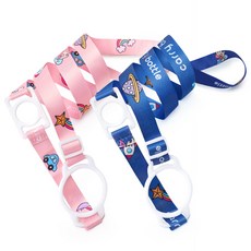 carry bottle 兩用水瓶背帶2件組, 粉紅色, 海軍藍, 1套