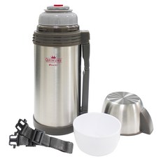 QUEEN SENSE Erica手提不鏽鋼保溫瓶 HG-1500-5, 1.5L, 1個, 混色