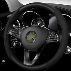 SOTT 알칸타라 사이드 그립 핸들커버, 다크 블랙