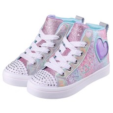 Skechers 女童TWI-LITES 2.0運動鞋 SK0GL21X391