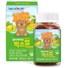 i-KLE KiDS Mix Up孩童綜合維他命軟糖, 90顆, 1罐