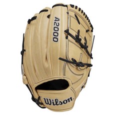 Wilson 2024 A2000 B2 右手投球手套, 1個, 金髮+黑色
