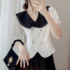 LUNA GIRL Moon Nine 襯衫罩衫 L24SMBL031510