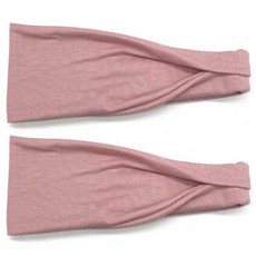 PEONIST 運動髮帶, 淺粉色, 2個