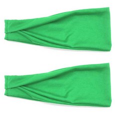 PEONIST 運動髮帶, 淺綠色, 2個