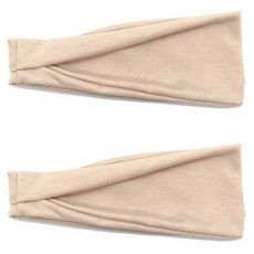 피어니스트 운동 헤어밴드, 베이지, 2개