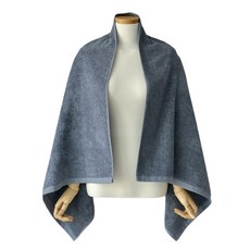 Songwol 松月 40支棉質簡約浴巾, 1個, 灰色