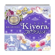 SOFY 蘇菲 Kiyora 舒爽清香衛生護墊 花卉香, 14cm, 72片, 1包