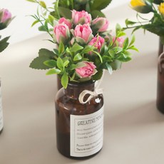 flowertree Somebong 玫瑰花瓶 DIY 套組 A, 粉紅色