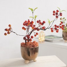 flowertree LED水珠古銅色水盆套組, 綠色