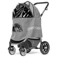 pecanori Plus 寵物推車專用雨罩, 混色