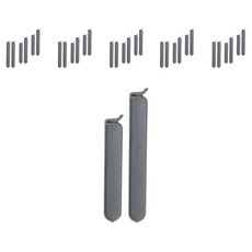 스틱 봉지집게 대형 12p + 특대형 20p 세트, 그레이, 1세트