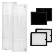 Filter for you LG Whisen 2in1 雙效智慧直立式冷氣機 超細微Plus相容濾網 2p + 超細微迷你相容濾網 2p + 煙霧相容濾網 2p 套組, 1套, 單一商品