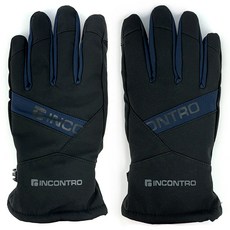 INCONTRO 智慧高科技防寒手套 雙手穿戴組, 海軍藍, 1套