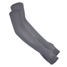 INCONTRO 高爾夫夏季網眼手背袖套 左右一組, 灰色, 1套