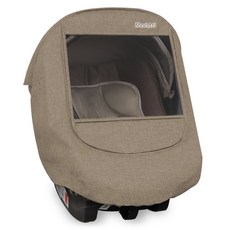 Manito Melange 嬰兒提籃專用套, 淺褐色, 1入