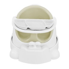 jellymom 幼兒用Wise椅+推車+吸附式餐盤組, 1組, 橄欖色(椅子），白色(盤子）