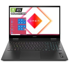 HP 2021 오멘 15.6 코어i7 인텔 10세대 지포스 RTX 3070, Shadow Black, 1TB, 32GB, WIN11 Home, 15-ek1053T1