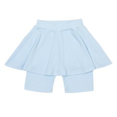 Rainbow Kids 女童柔軟羅紋五分裙褲
