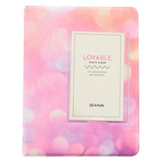 소니오 오로라 포토카드 폴라로이드 32p 앨범 12.7cm, 01 핑크, 16매