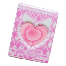 Sonio 俏皮粉紅 照片卡 拍立得 64p 相簿, 16張, 02 蝴蝶結