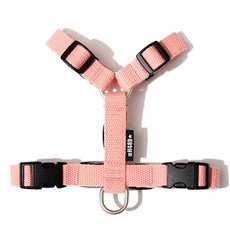 PLAYBOW 寵物犬H型胸背帶 H489, 桃粉色, 1個