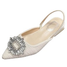 풋온 스미야 큐빅 포인트 슬링백 NPOS0475