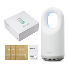 AIRLAC 迷你衣物護理器+香氛錠+除濕球組, 白色, 單品