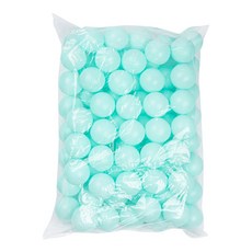 aguard 兒童用粉彩氣球 80入, 1個, 薄荷綠