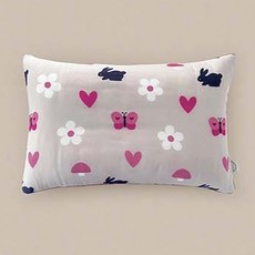 FRAMBOISE 兒童Romi莫代爾絎縫枕套, 粉紅色