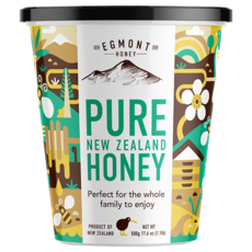 egmonthoney 純蜂蜜, 1個, 500g