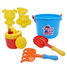 韓國 B&C 小荳子 提籃玩沙組, 1個, 混合顏色, 330g