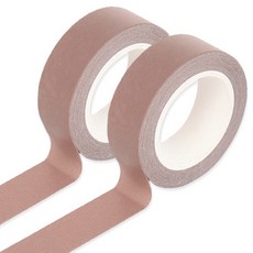 모노라이크 아르떼 마스킹 테이프 15mm x 10m, 510Cocoa, 2개
