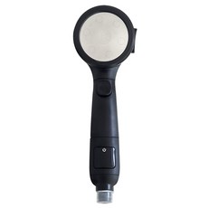 Winprice 4Way溫度顯示過濾蓮蓬頭, 1個, 黑色