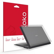 Skoko LG Gram Pro 17Z90SP 17ZD90SP 霧面全機身外部保護膜套組, 1套
