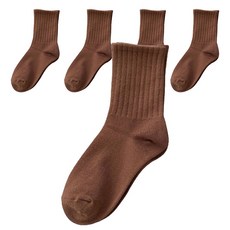 피어니스트 여성용 웜톤 캐주얼 코디 양말 5켤레 세트