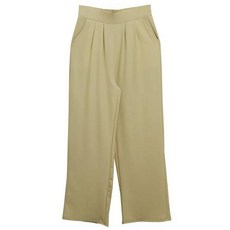 린다샵 여성용 프하린 뒷밴딩 포켓 일자핏 슬렉스 cppt12403k36